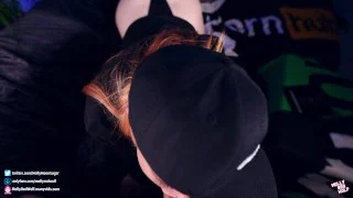 500K! Pornhub gifts Unboxing and Oral Creampie! – MollyRedWolf