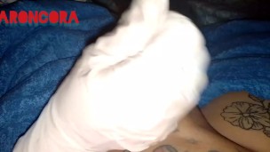 BEGGING ME TO CUM IN MY MOUTH WHILE I WATCH THE NEWS SHE GIVES ME HOT CUM POV ARONCORA