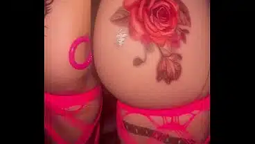 BUNS BUNNY INFINITE PAWG Milf HotPink Ass Teaser & ButtPlugged